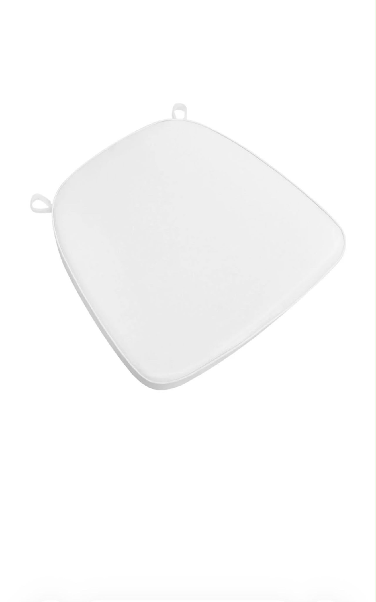 White cushion for a Chiavari chair