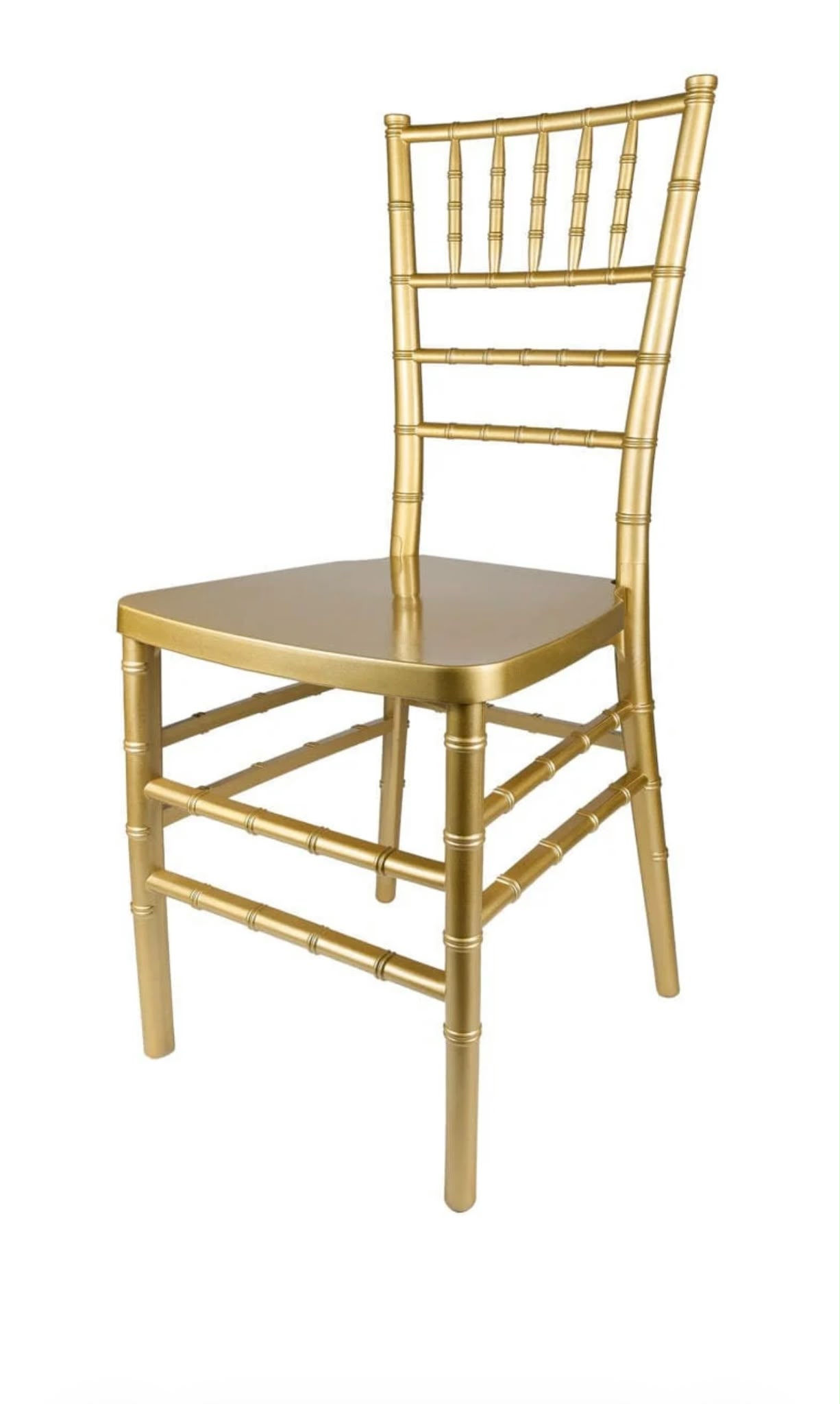 Gold adult-size Chiavari rental chair